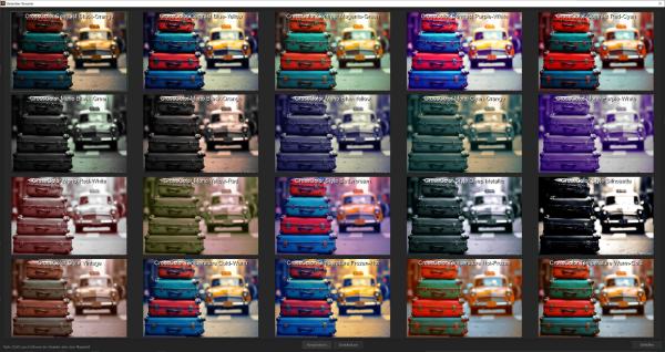 LUT Stile Cross Color